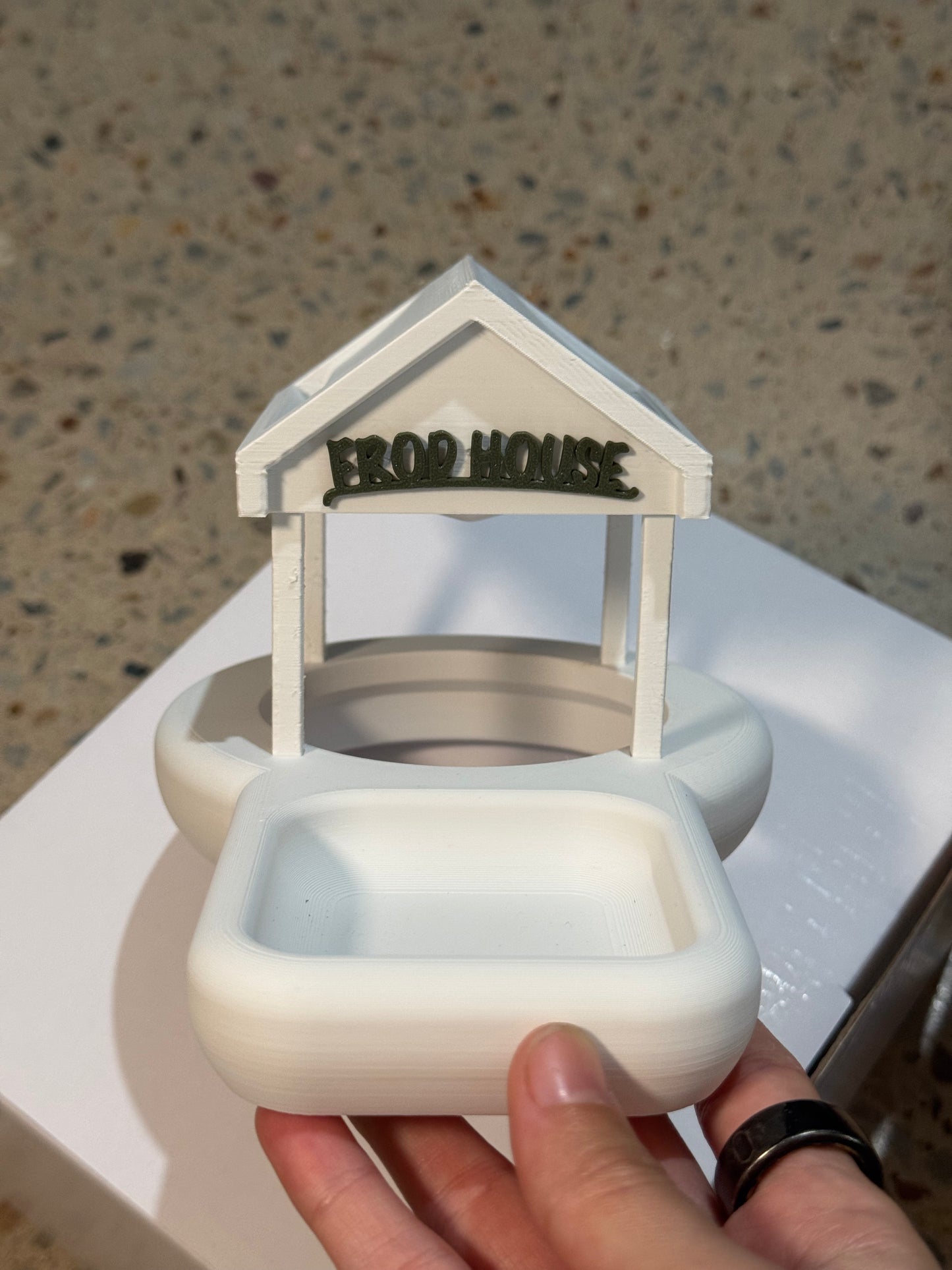 *Not Perfect* Frod House Pipe Topper (Frog House)